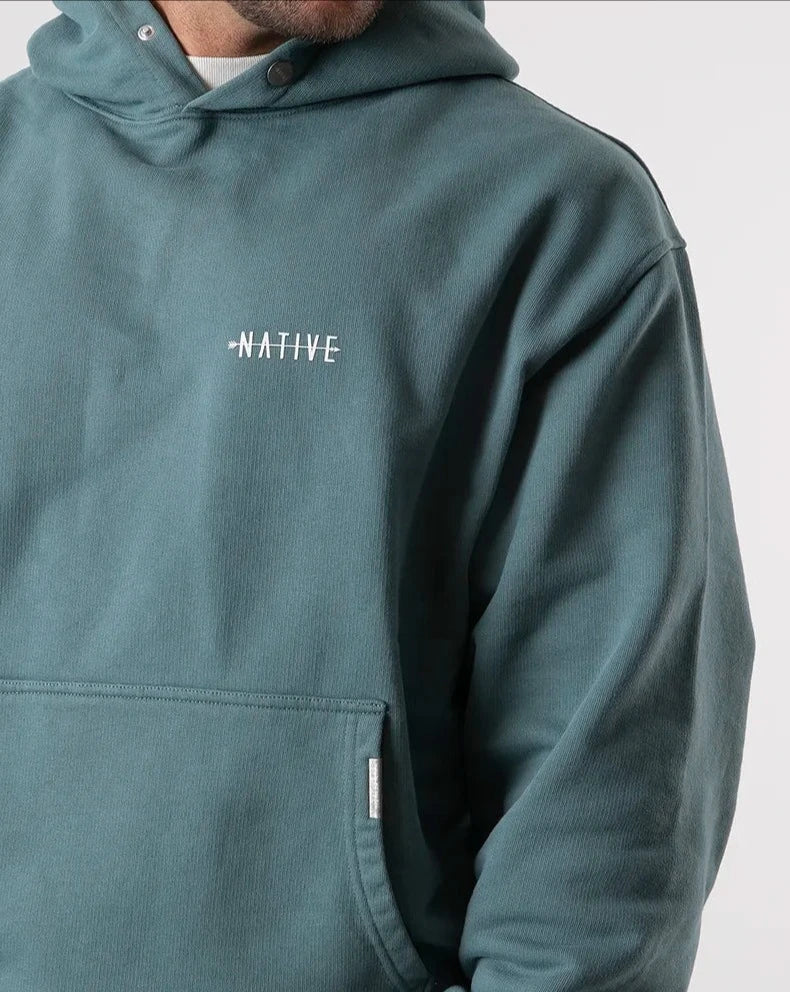 Sudadera Con Capucha Esencial Verde