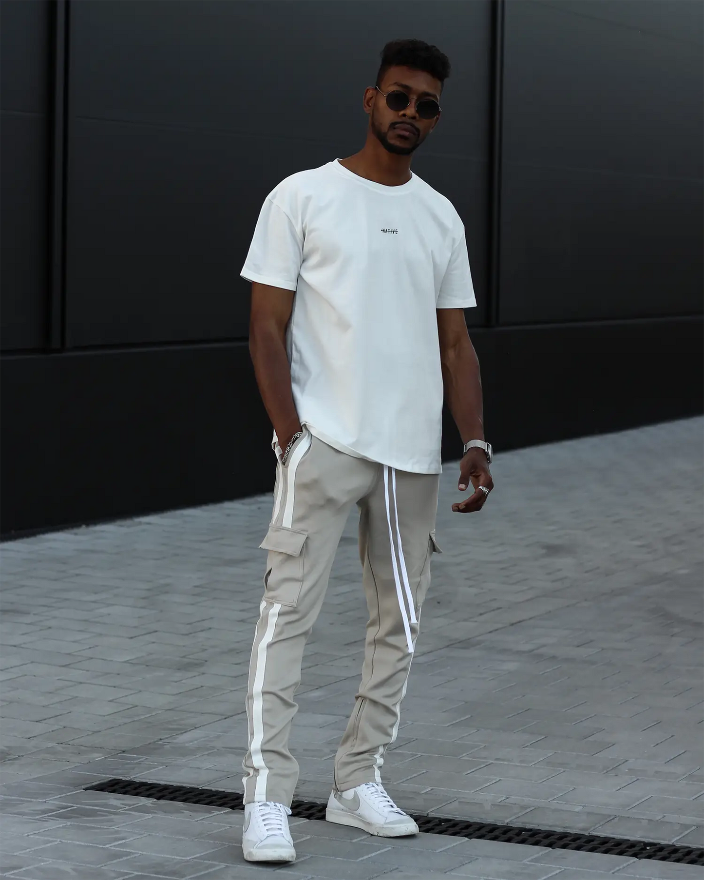 T-shirt Native Basic White