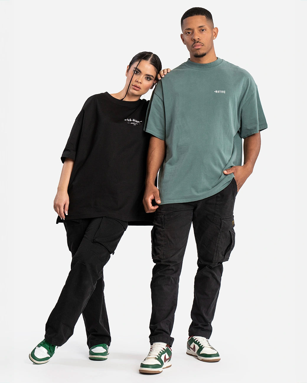 Camiseta Essential Oversize Verde