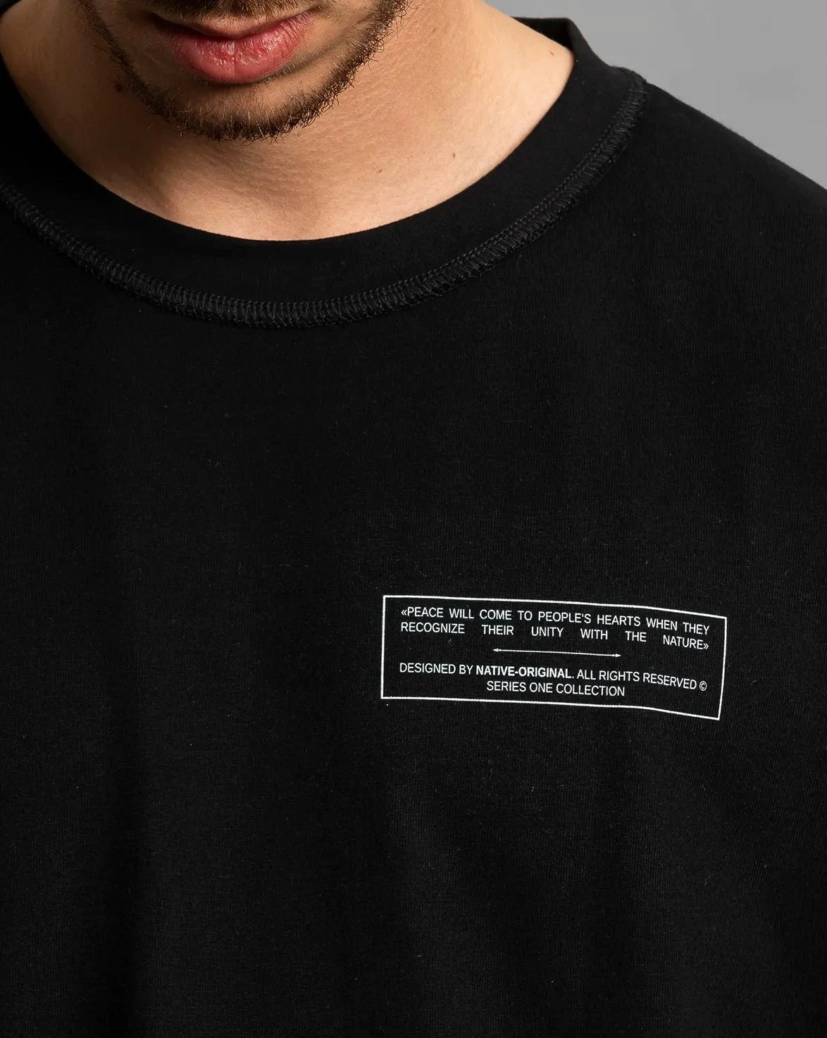 Camiseta Unity Oversize Negra